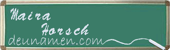 Maira Horsch Visitenkarte